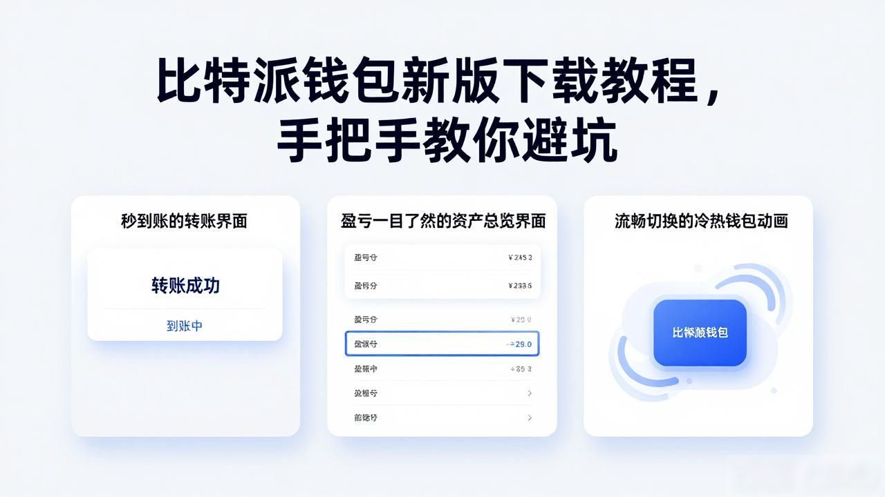 比特派钱包新版下载教程，手把手教你避坑