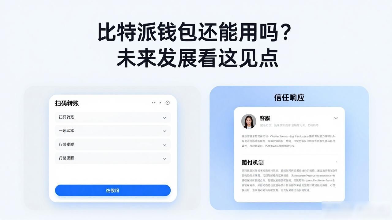 比特派钱包还能用吗？未来发展看这几点