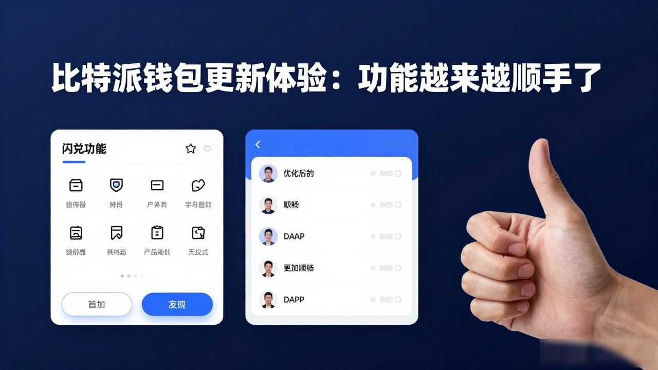 比特派钱包更新体验：功能越来越顺手了