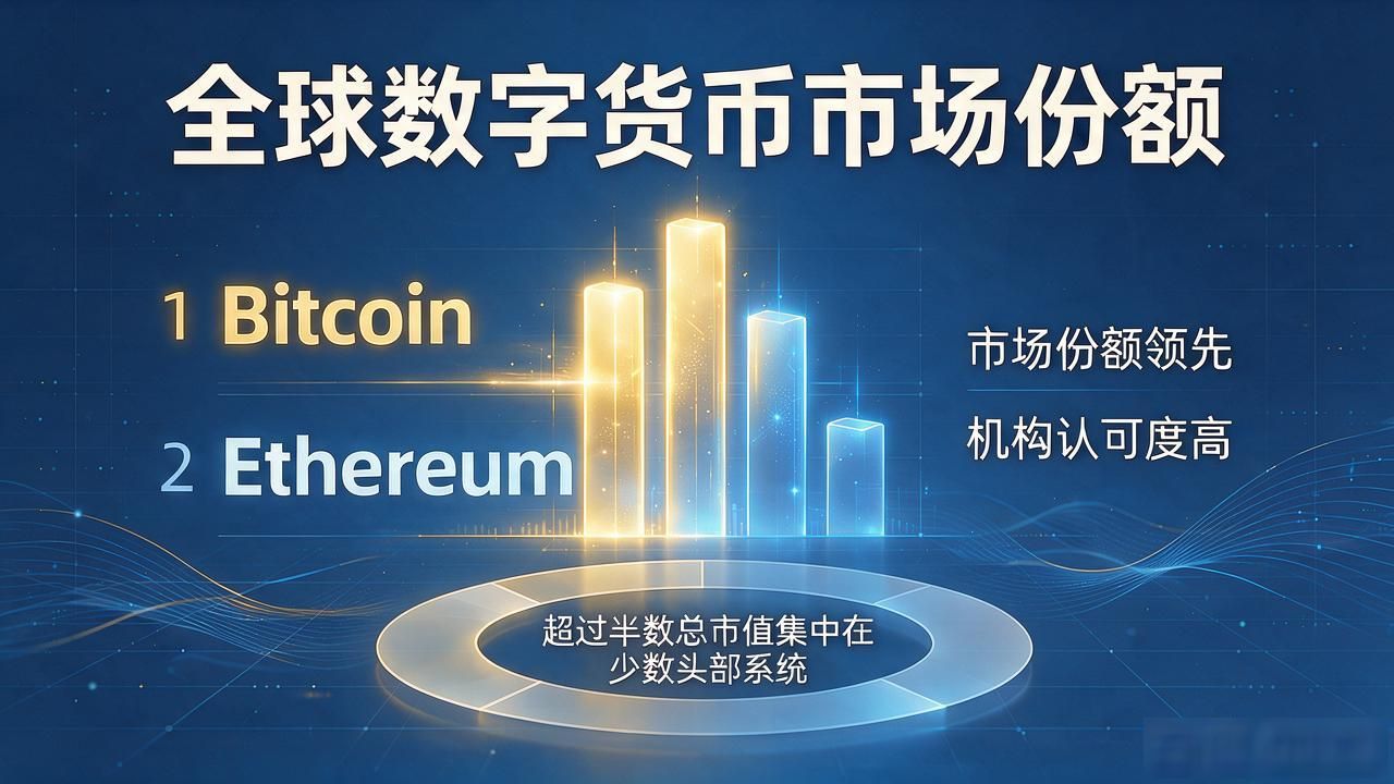 全球数字货币系统排名_数字货币系统排名对投资者的参考价值_主流数字货币头部项目的市场表现