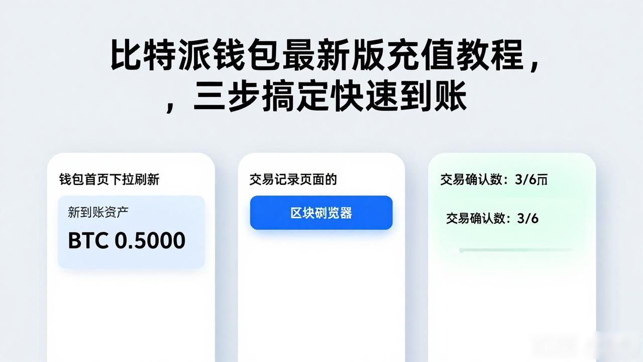 比特派钱包最新版充值教程，三步搞定快速到账