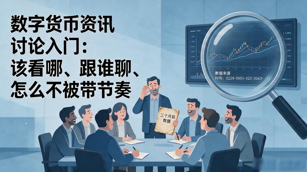 数字货币资讯讨论入门：该看哪、跟谁聊、怎么不被带节奏