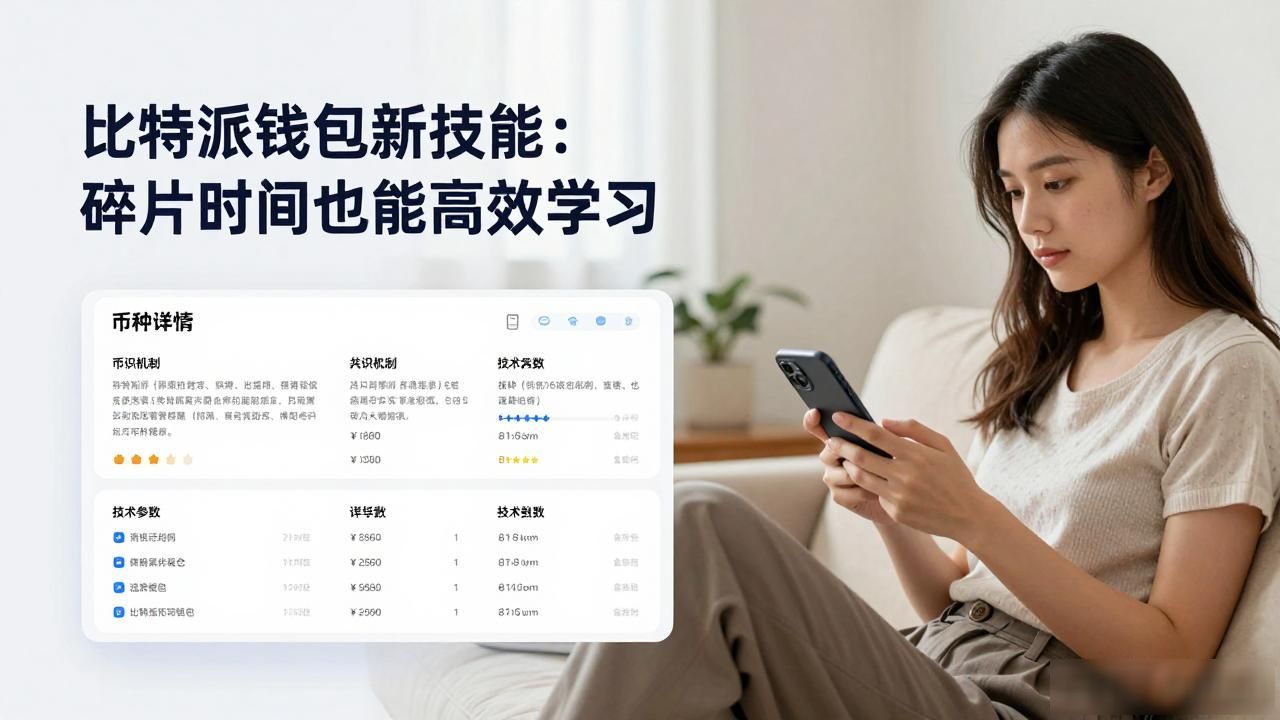 比特派钱包新技能：碎片时间也能高效学习
