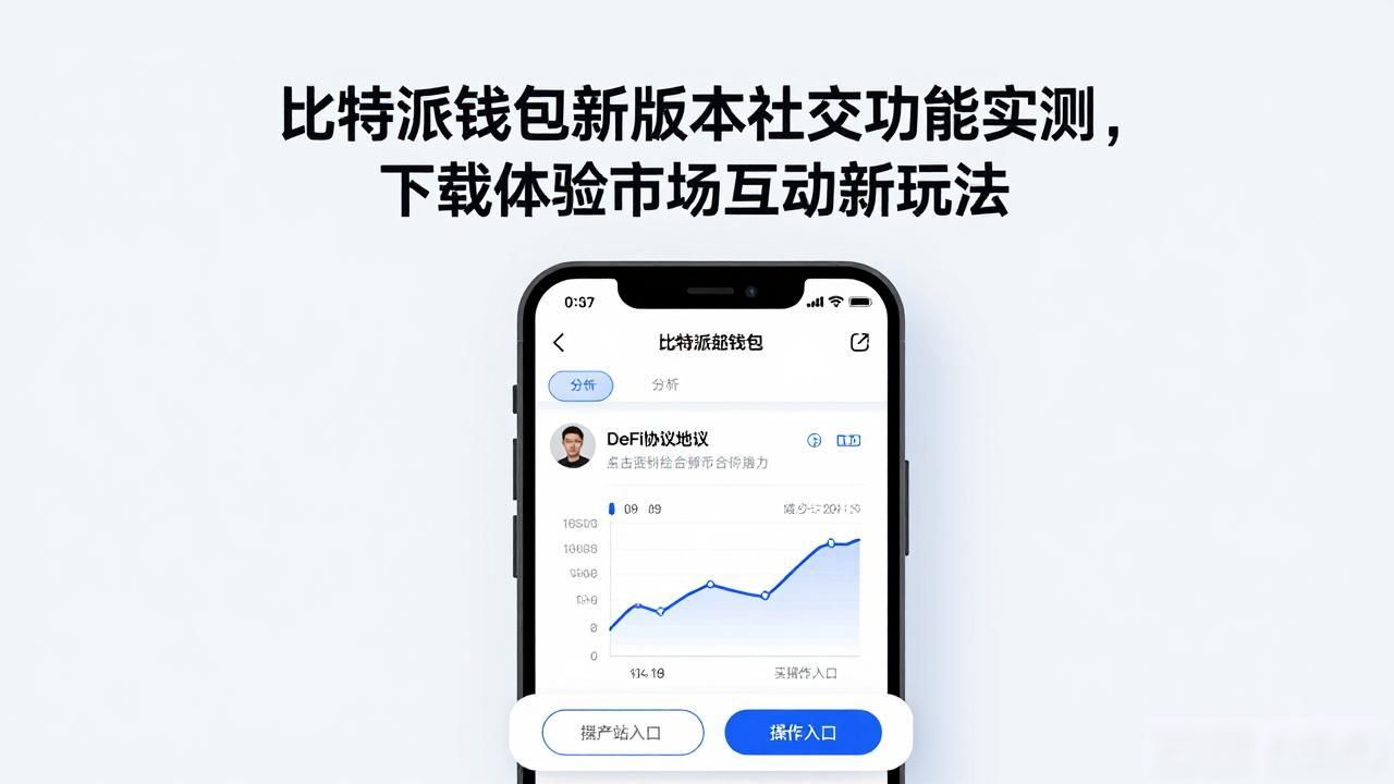 比特派钱包新版本社交功能实测，下载体验市场互动新玩法