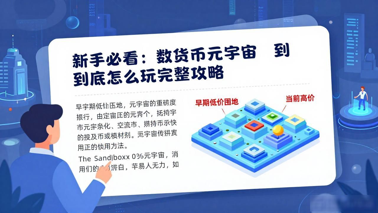 新手必看：数字货币元宇宙到底怎么玩？完整攻略