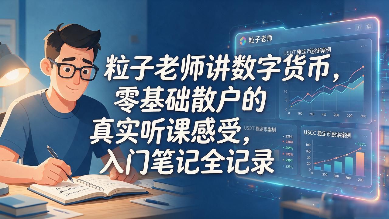 稳定币脱锚风险控制_数字货币底层逻辑解析_粒子老师讲数字货币