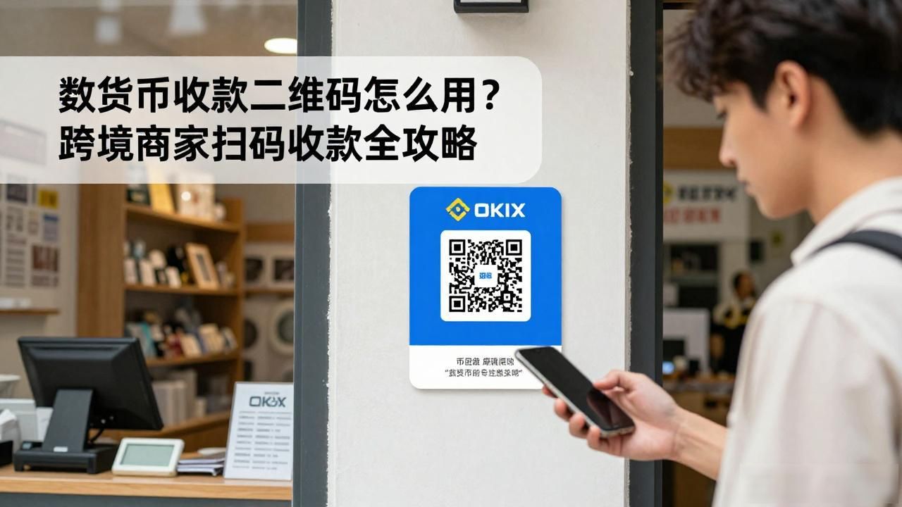 数字货币收款二维码怎么用？跨境商家扫码收款全攻略