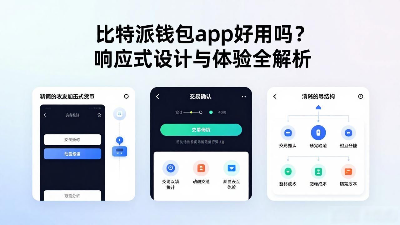 比特派钱包下载官方app的响应式设计与用户体验_比特派钱包的交互逻辑_比特派钱包的视觉呈现
