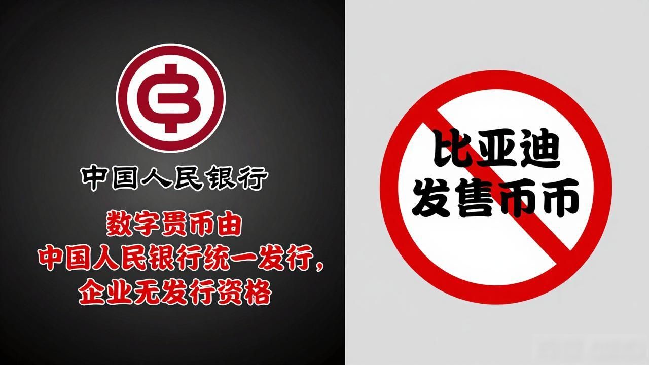 比亚迪发数字货币是谣言！别信，别传，别上当