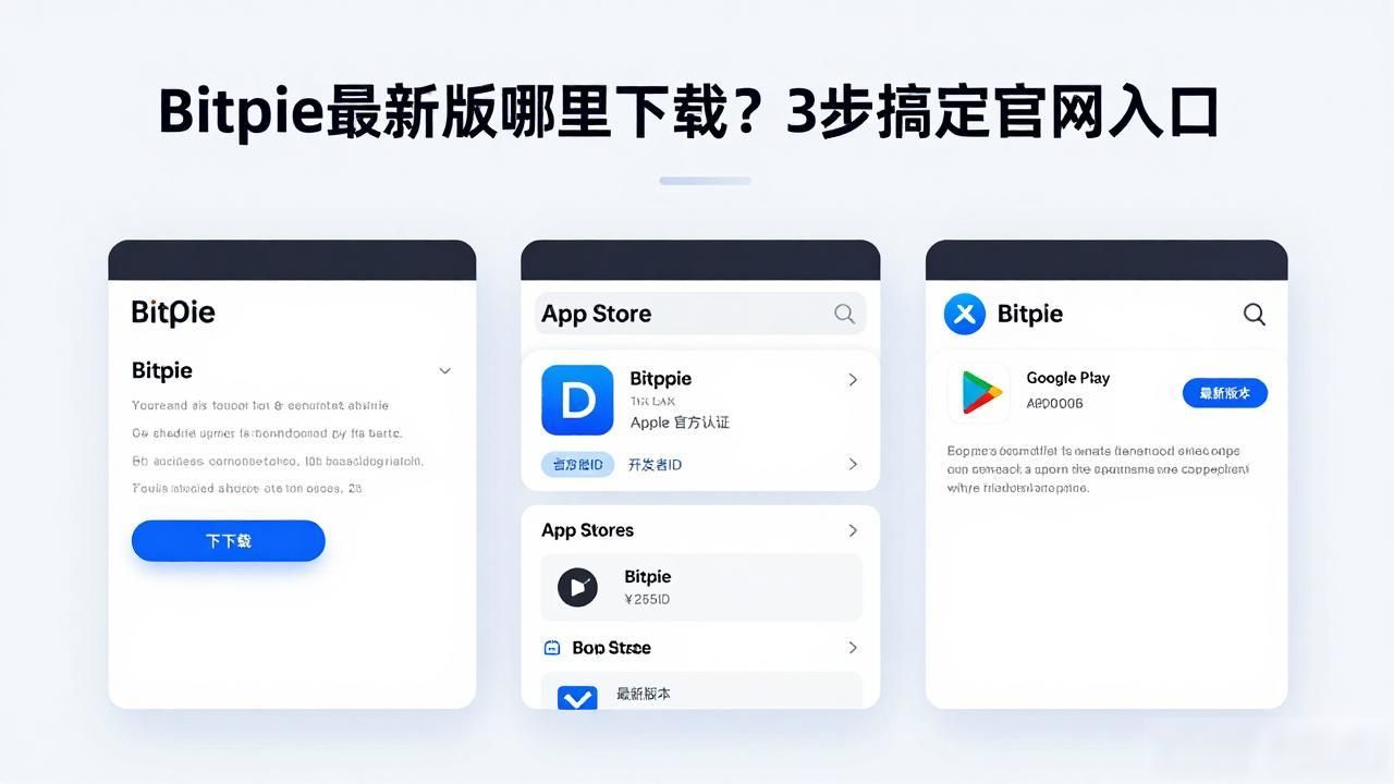 Bitpie最新版哪里下载？3步搞定官网入口