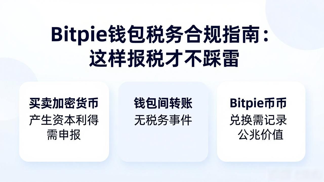 Bitpie钱包税务合规指南：这样报税才不踩雷