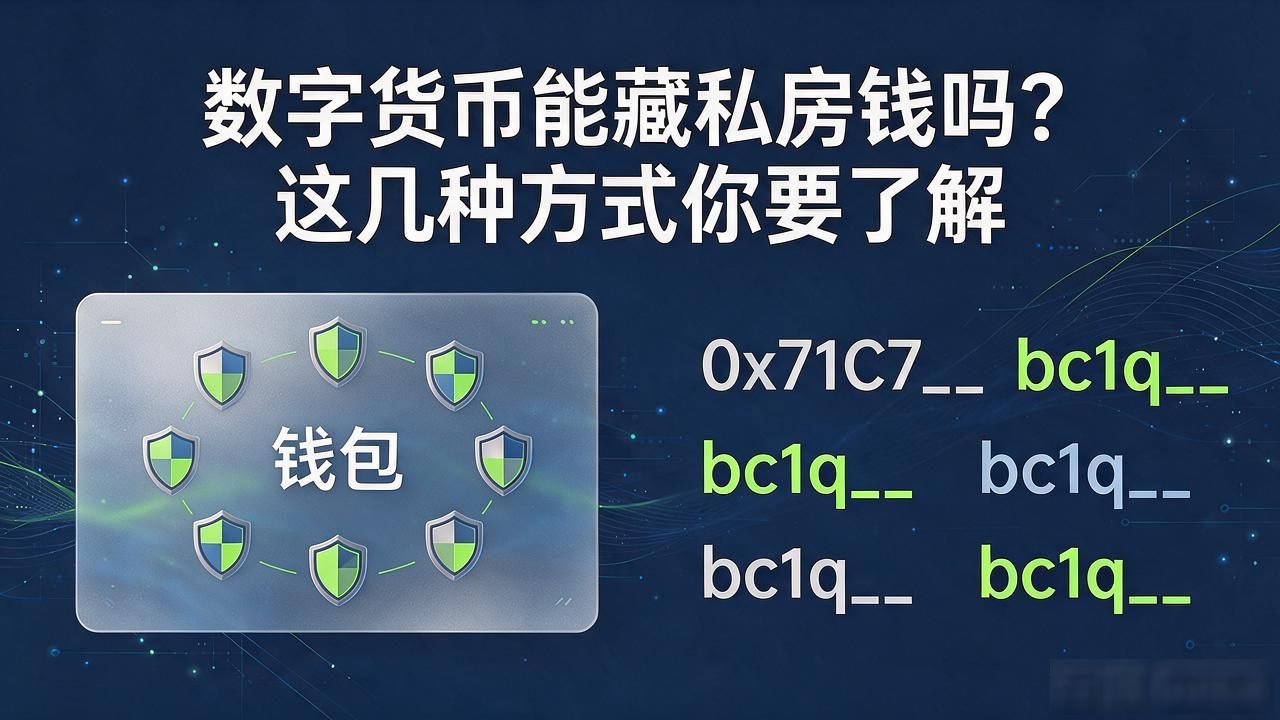 数字货币能藏私房钱吗？这几种方式你要了解