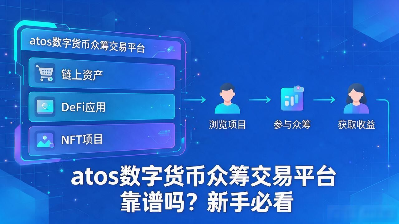 atos数字货币众筹交易平台靠谱吗？新手必看