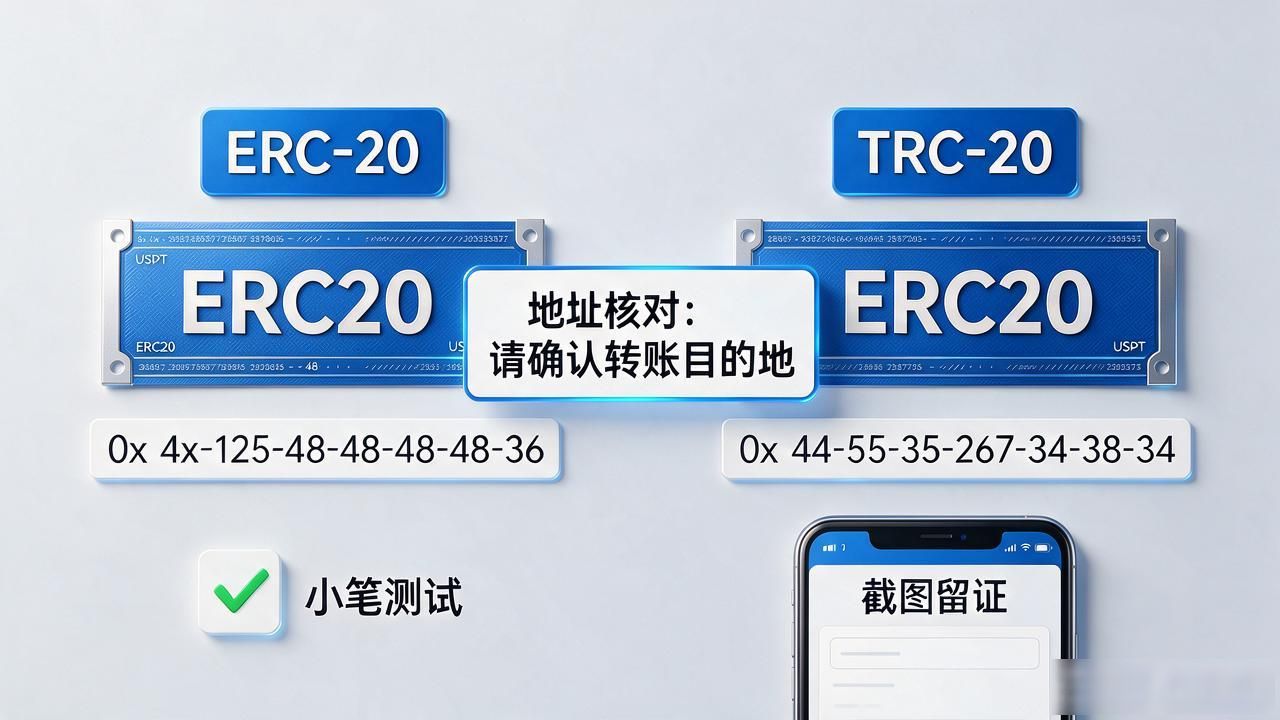 USDT OTC充值流程详解_如何用数字货币充值_TRC20与ERC20网络选择注意事项