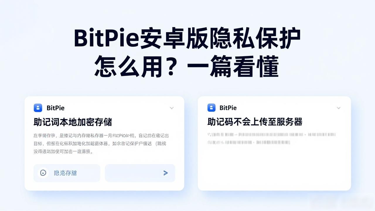 BitPie助记词备份机制_探索 BitPie 安卓版的隐私保护功能_BitPie安卓钱包隐私保护