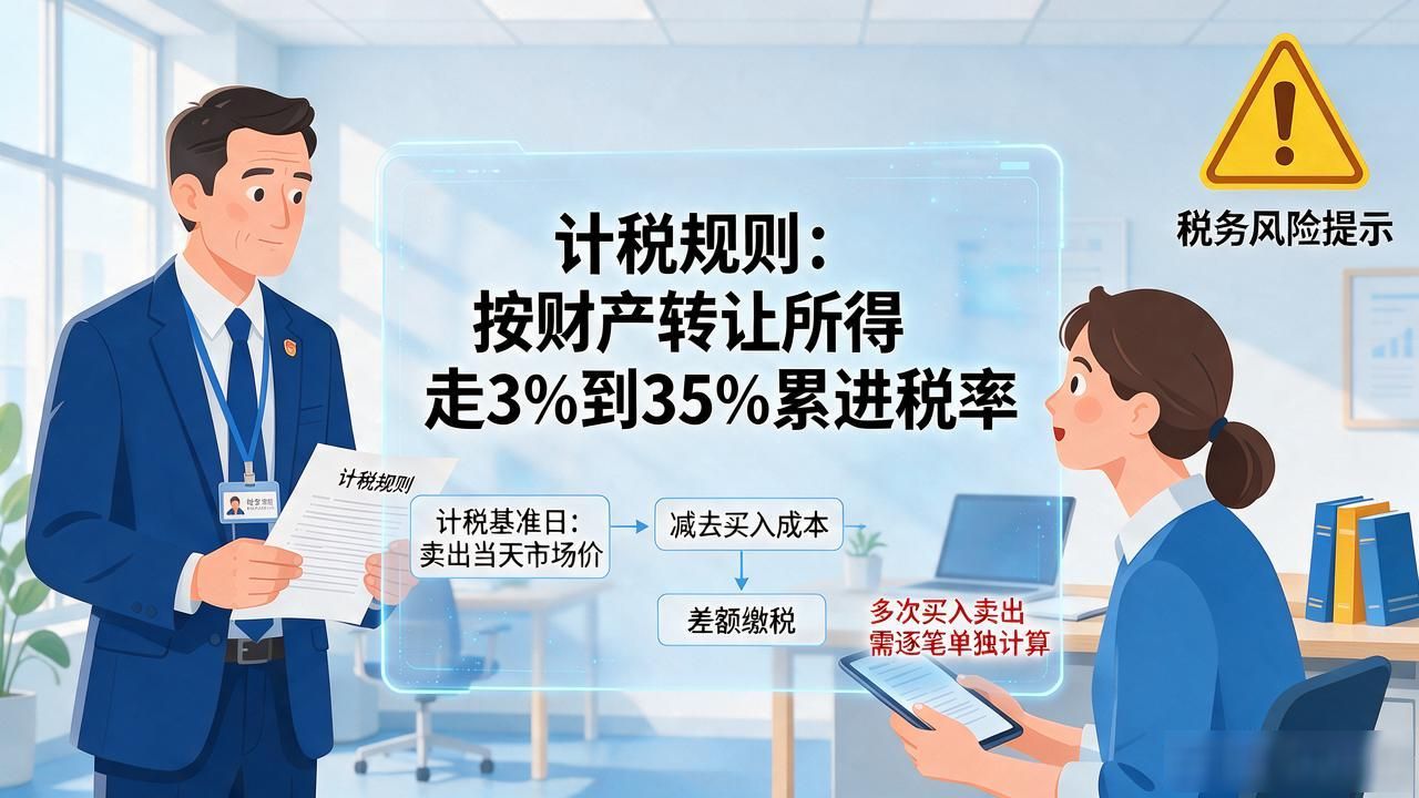 数字货币加税落地了，手里的币到底该交多少税？给你算笔明白账