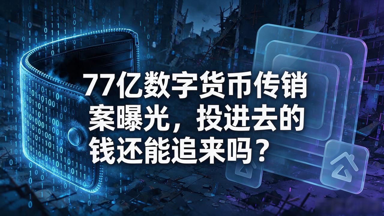 77亿数字货币传销案曝光，投进去的钱还能追回来吗