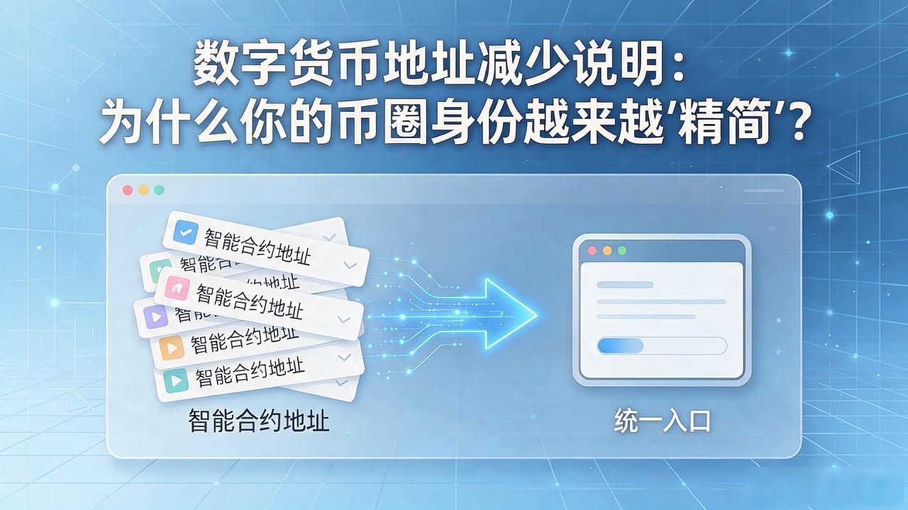 数字货币地址减少说明：为什么你的币圈身份越来越"精简"？