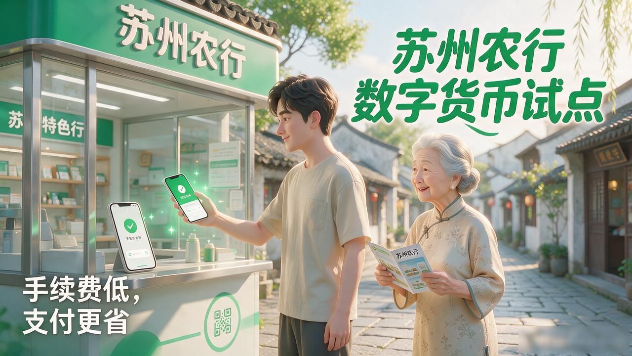 数字人民币苏州落地商户体验_数字货币苏州农行试点_苏州农行数字人民币试点