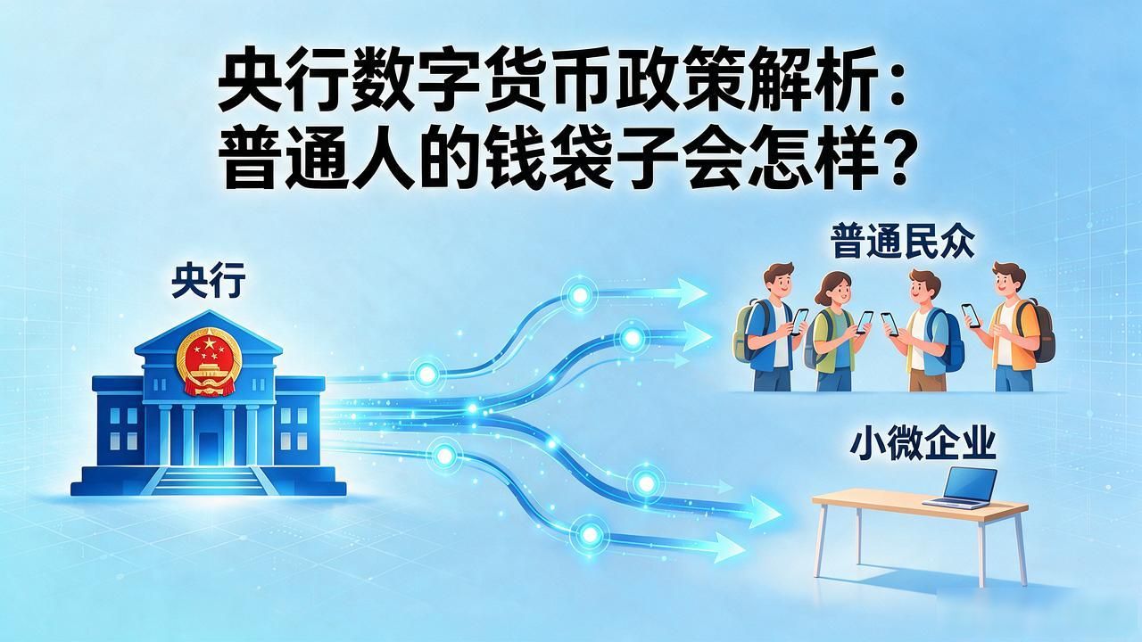 央行数字货币政策解析：普通人的钱袋子会怎样？