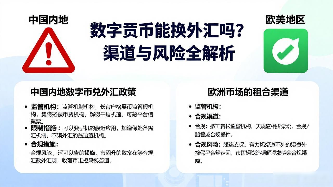 数字货币能换外汇吗？渠道与风险全解析