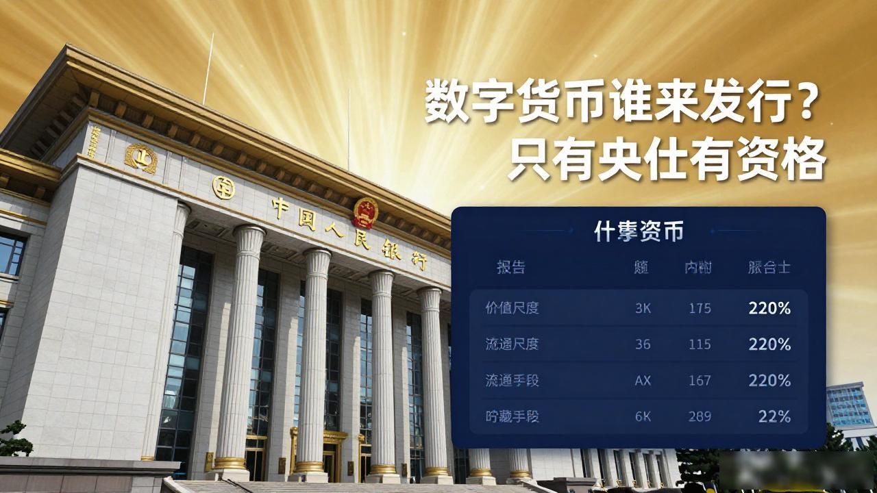 数字货币谁可以发行_央行数字货币与私人加密货币的区别 中国数字人民币发行架构 超主权数字货币探索进展