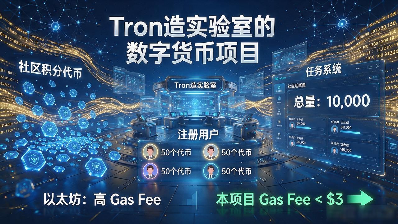 波场链上创建代币低gas费教程_tron造实验室 数字货币_TRON生态造币实验室无代码发行代币