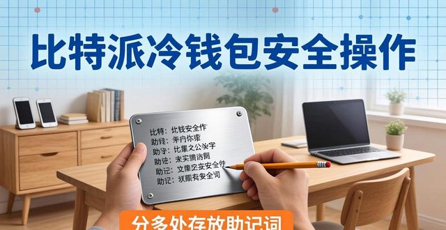 比特派冷钱包安全操作 三步避坑指南