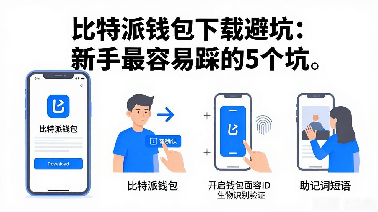 比特派钱包下载避坑：新手最容易踩的5个坑