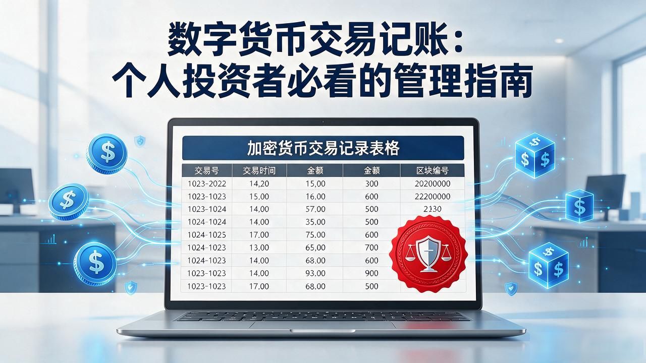 数字货币交易记账_加密货币投资者如何选择合适的记账工具_加密货币记账对税务申报的重要性