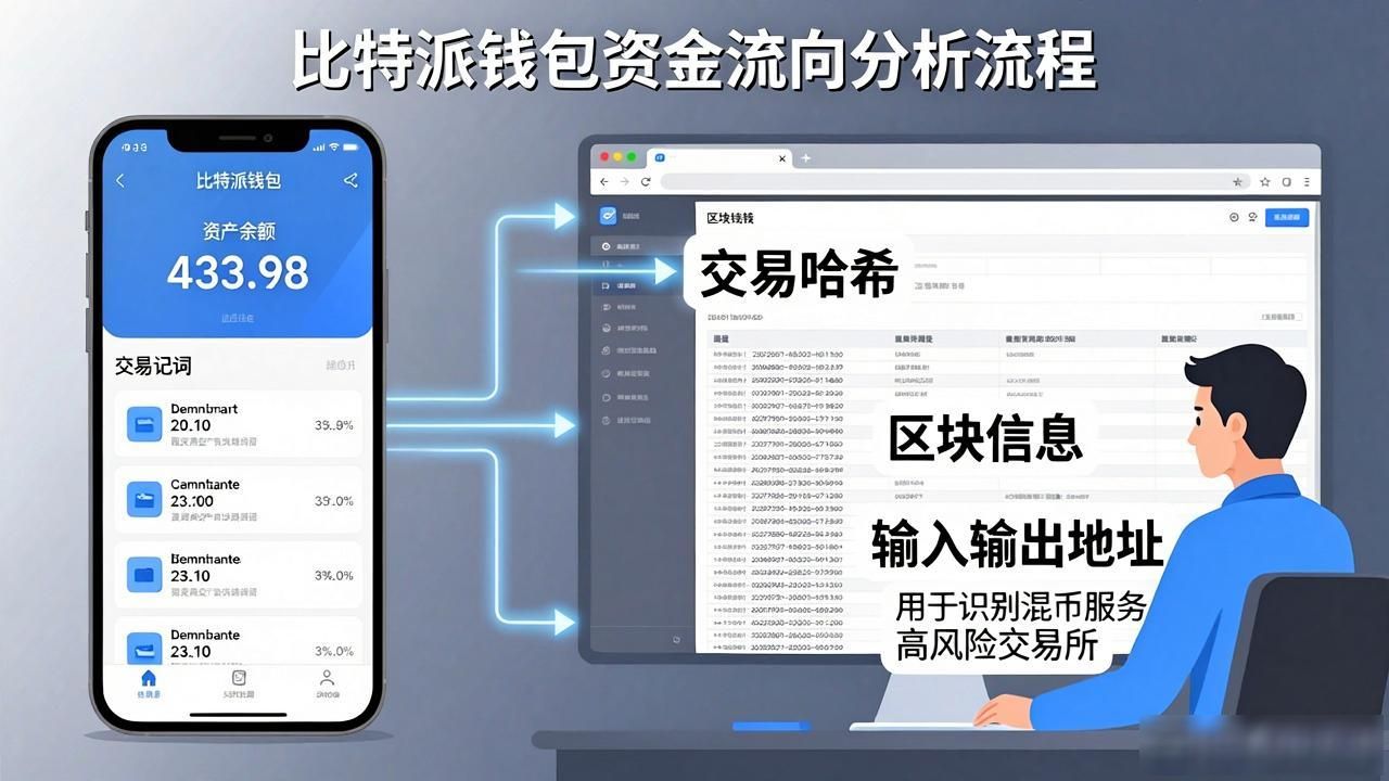 比特派钱包交易记录分析_数字资产管理_如何在比特派钱包中分析资金流动?