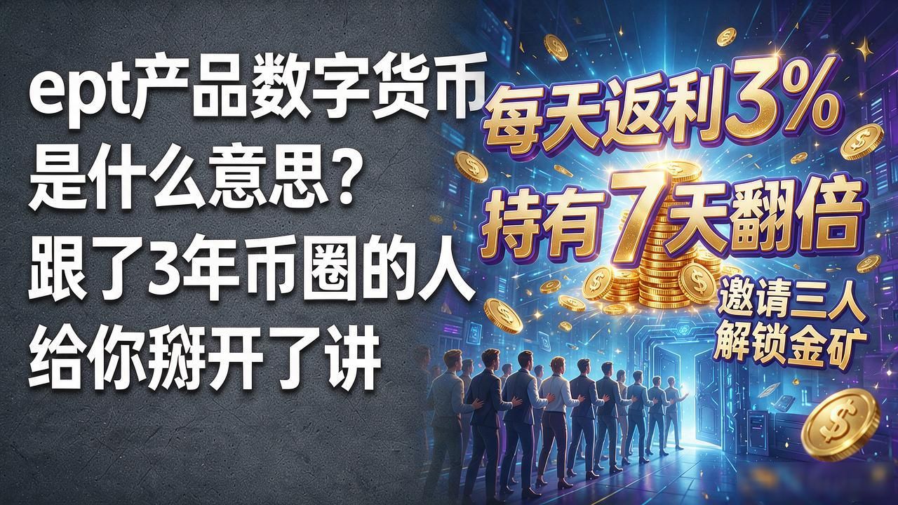 ept产品数字货币是什么意思_如何识别资金盘骗局_EPT产品数字货币真相