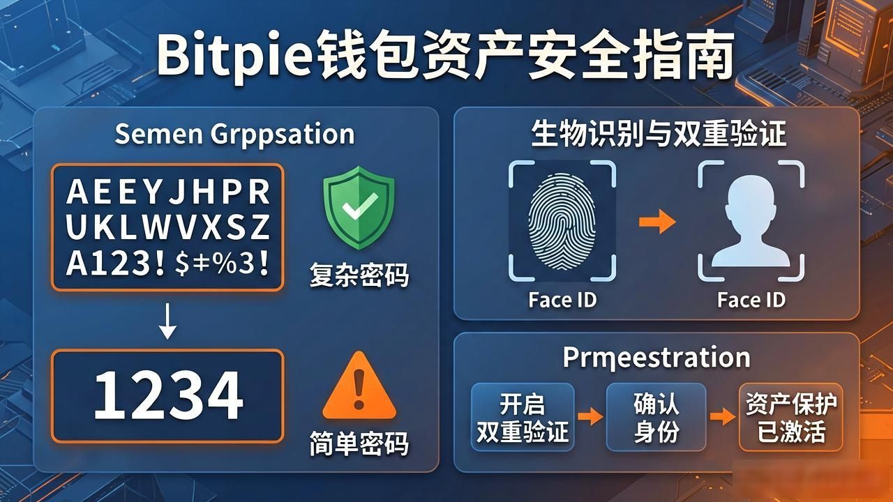 Bitpie钱包防坑指南：5步建立资产安全防线
