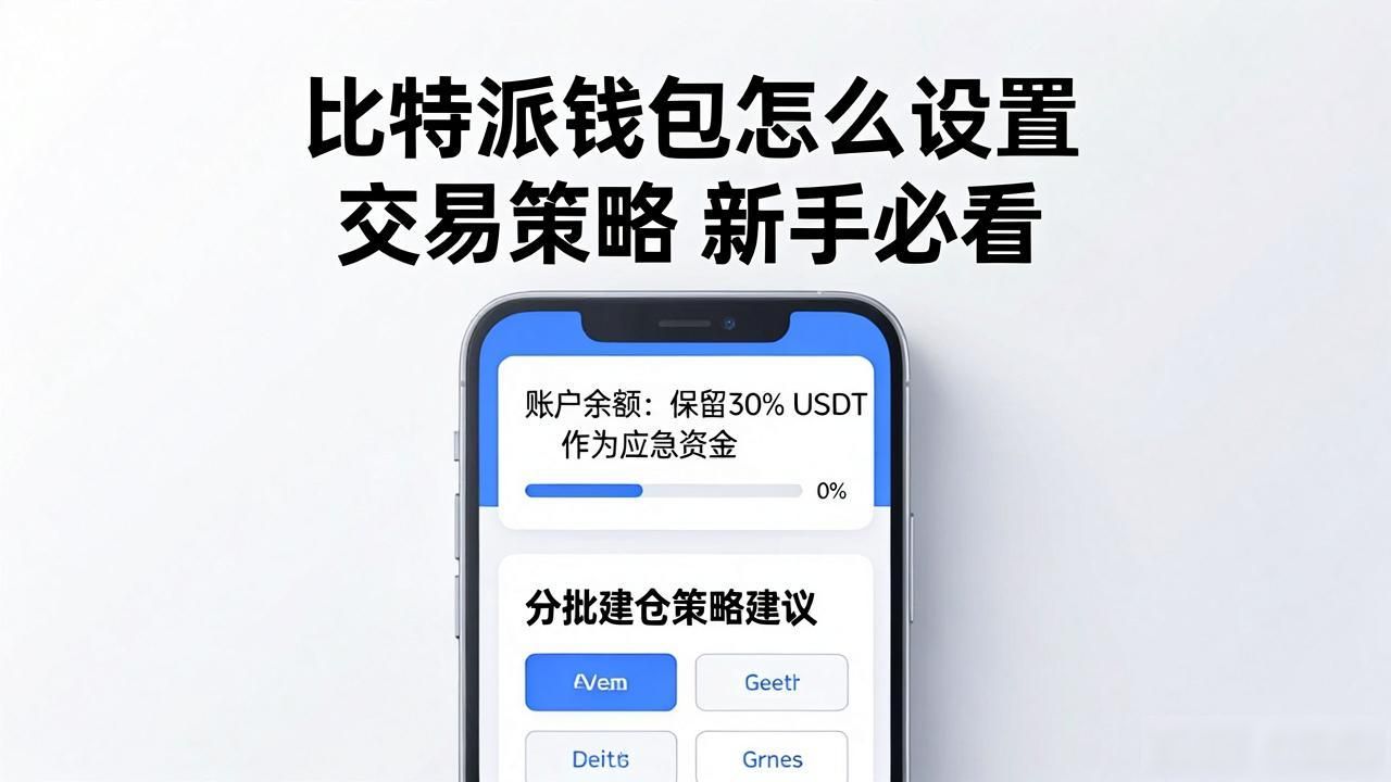 比特派钱包怎么设置交易策略 新手必看