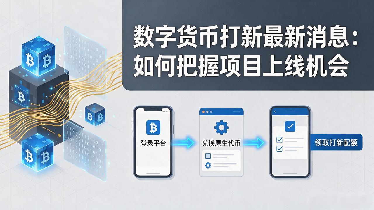 数字货币打新最新消息：如何把握项目上线机会