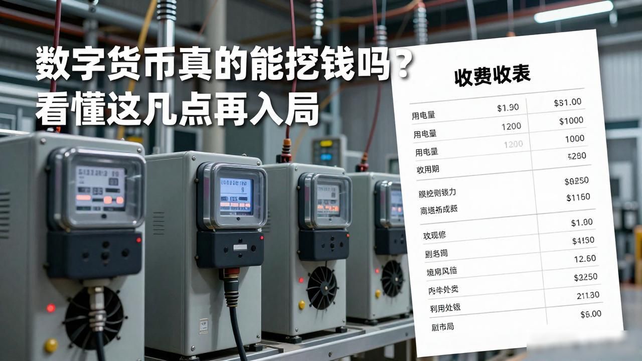 数字货币真的能挖钱吗？看懂这几点再入局