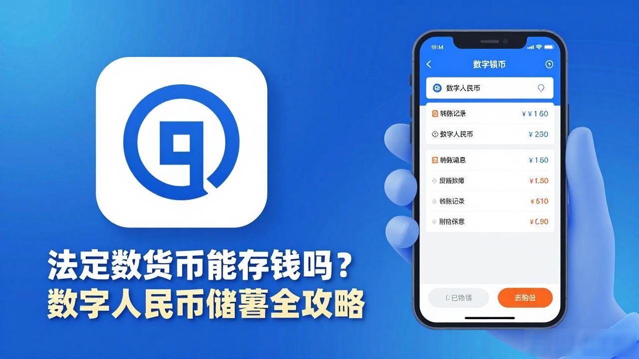 数字人民币储蓄功能_数字钱包利息收益_法定数字货币 储蓄