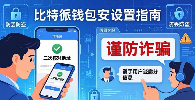 比特派钱包安全设置：三步防丢防盗指南