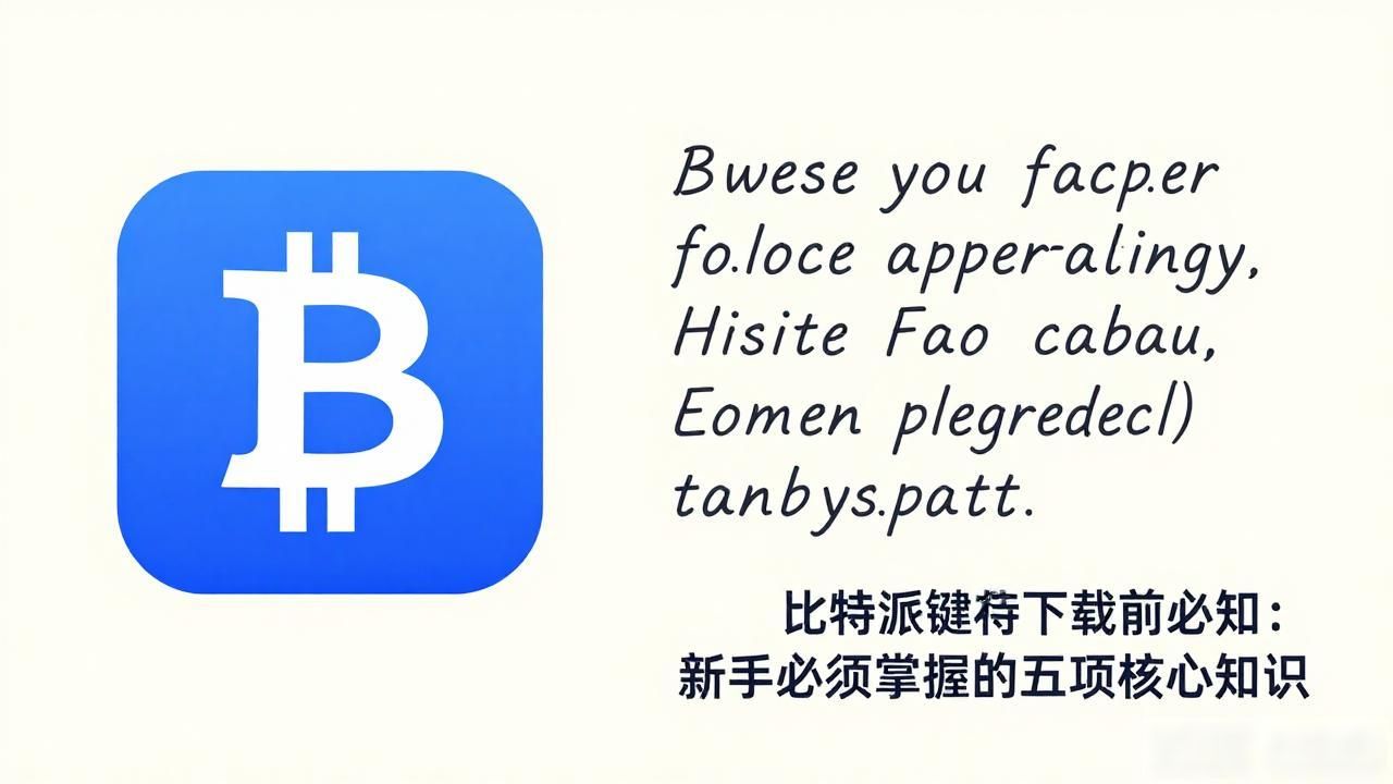 比特派钱包下载前必知：新手必须掌握的五项核心知识