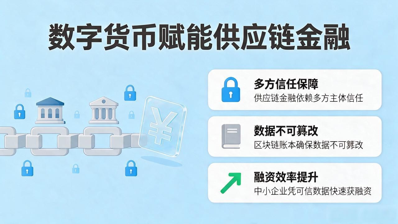 央行数字货币供应链金融效率提升_数字货币应用场景研究_数字货币跨境汇兑成本降低
