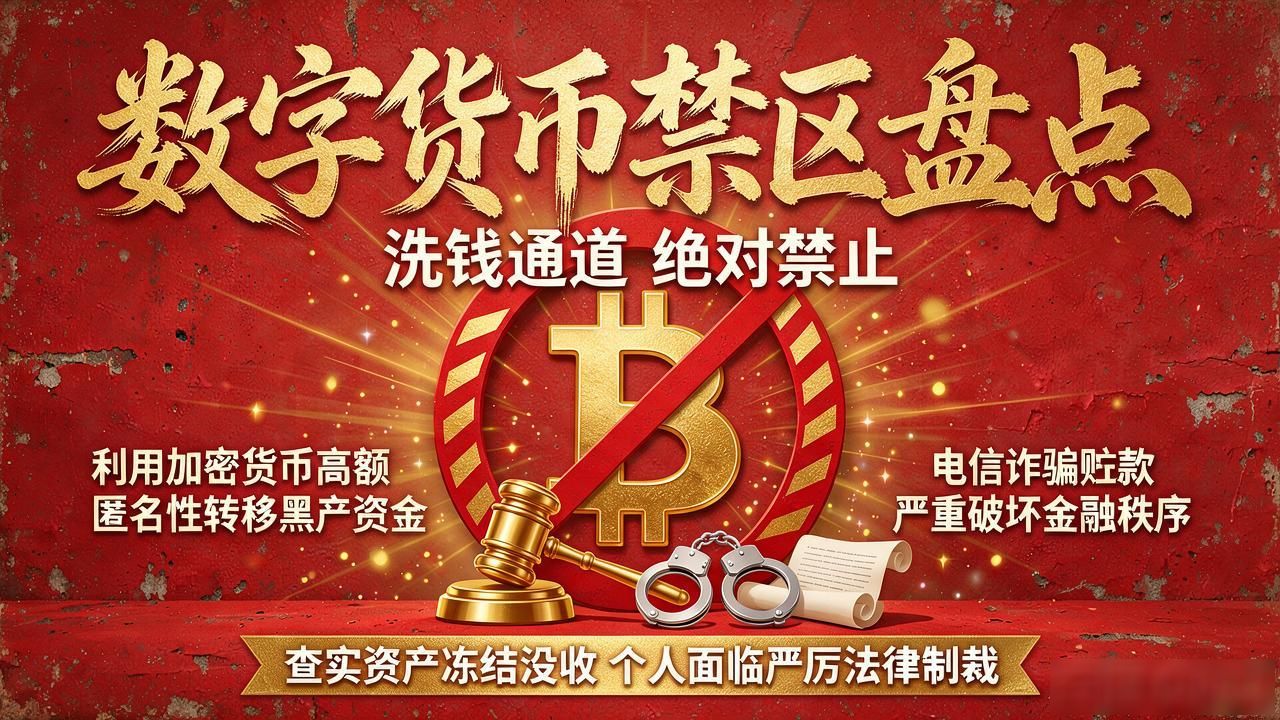 数字货币禁区盘点