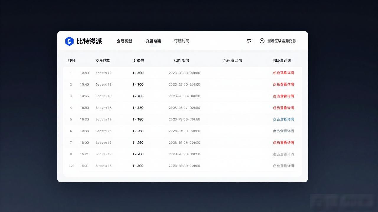 比特派钱包如何查看交易明细及gas费_如何在比特派钱包内查询费用明细?_去中心化钱包交易记录查询步骤