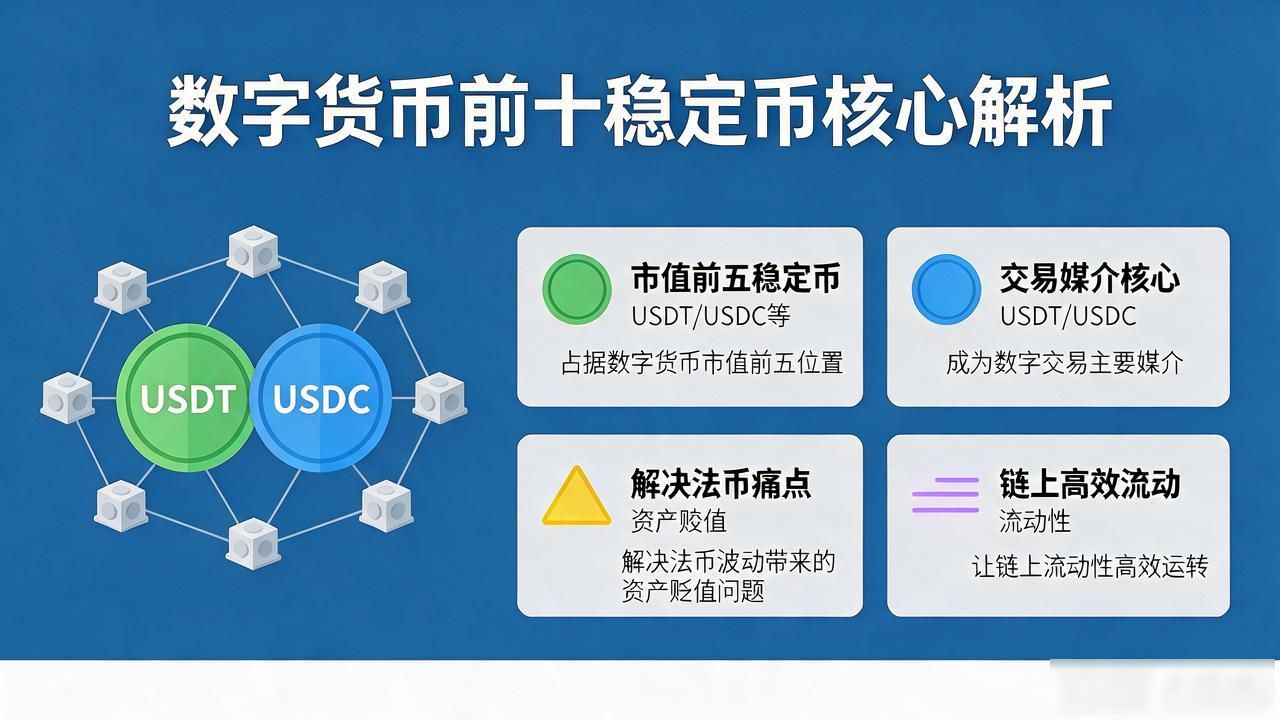 数字货币排名前十有哪些？新手必看的入门清单