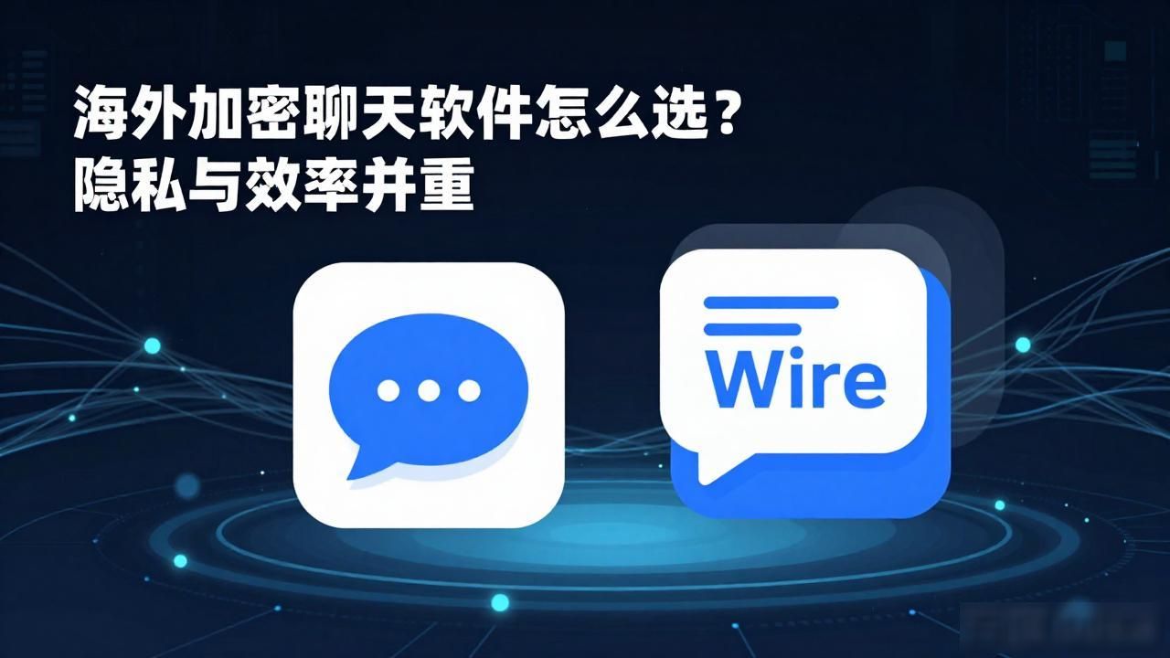 海外加密聊天软件怎么选？隐私与效率并重