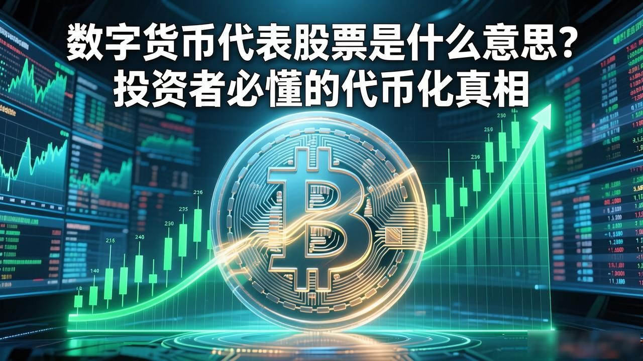 数字货币代表股票是什么意思？投资者必懂的代币化真相