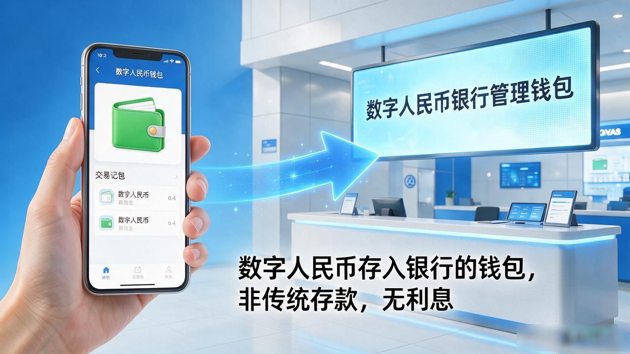 数字人民币能存银行吗？一文说清