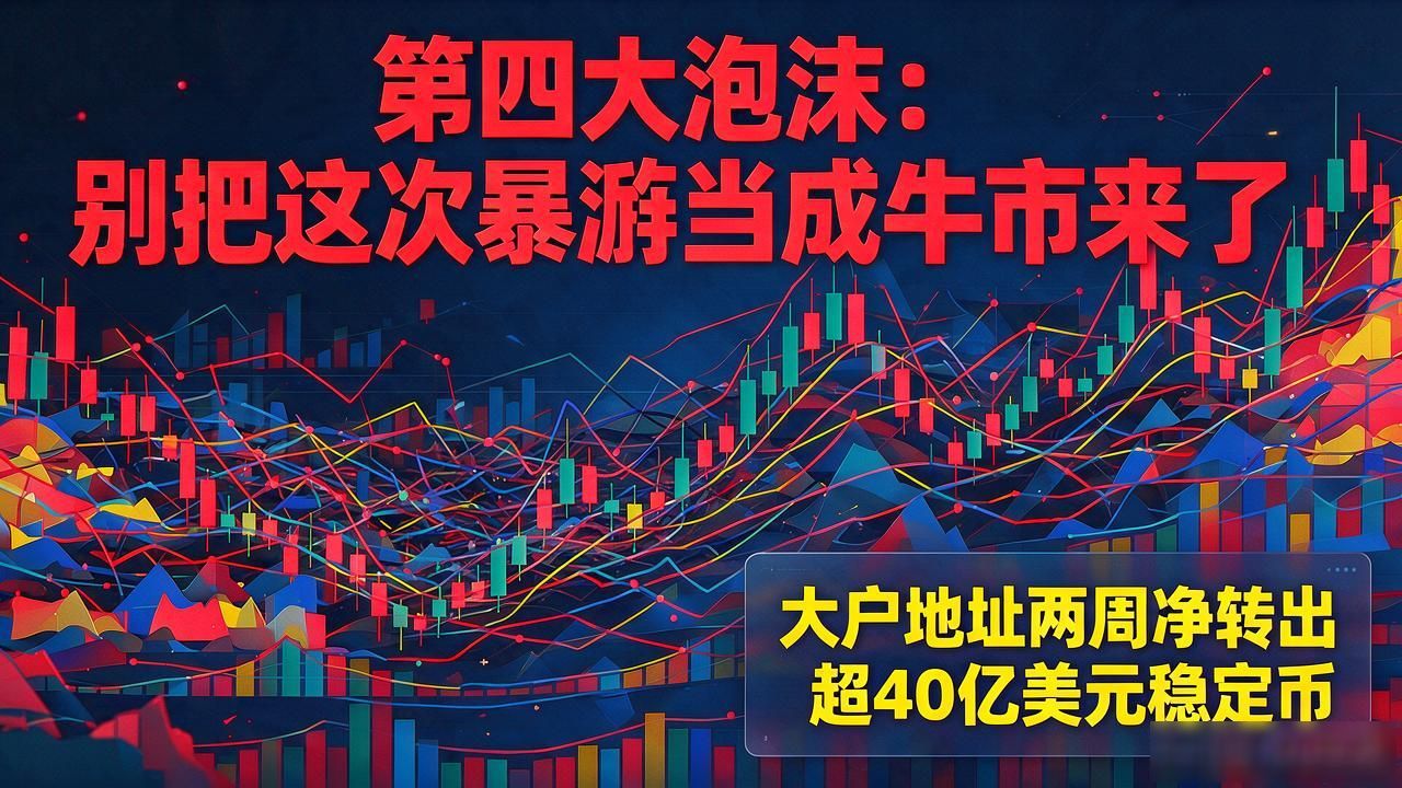 链上数据大户转出稳定币警示_数字化货币第四大泡沫_第四轮数字货币泡沫叙事换皮特征
