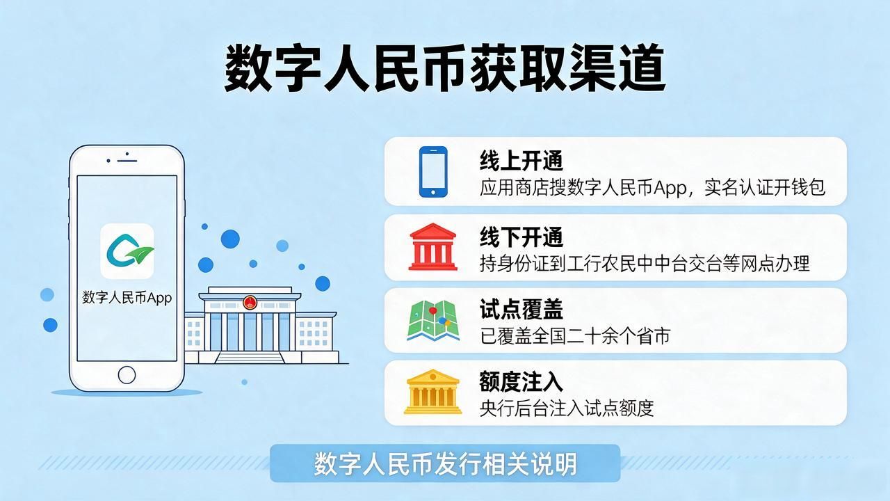 中国数字货币在哪发行？数字人民币到底从哪儿来
