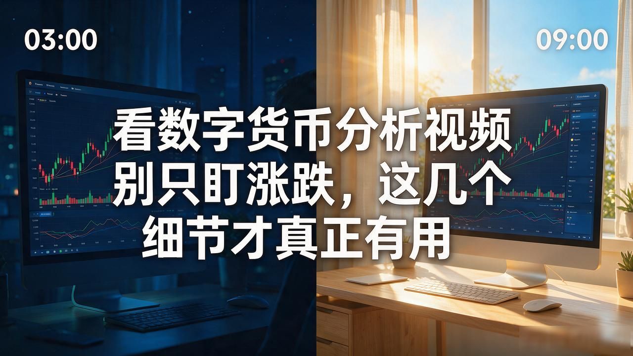 看数字货币分析视频别只盯涨跌，这几个细节才真正有用