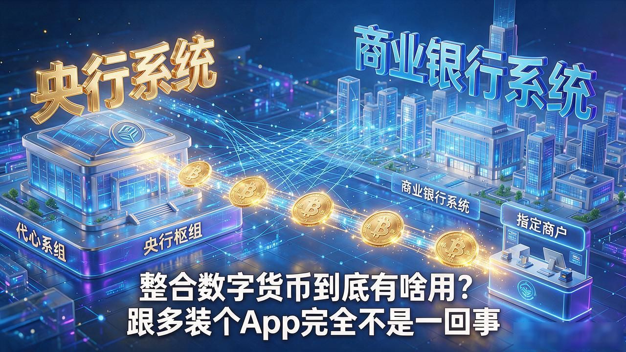 整合金融数据贯通网_数字人民币跨行清算试点_整合数字货币的意义